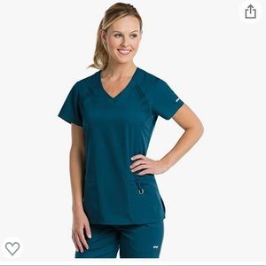 NWT Greys Anatomy Active Scrub Top in small